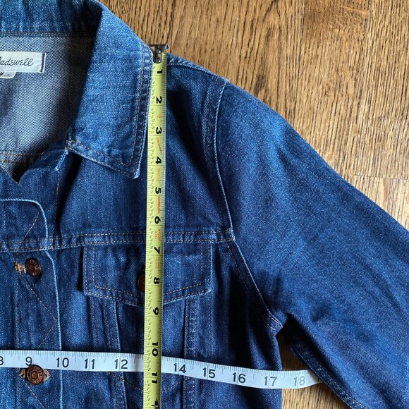 MADEWELL Womens Denim Jacket L - Picture 12 of 14